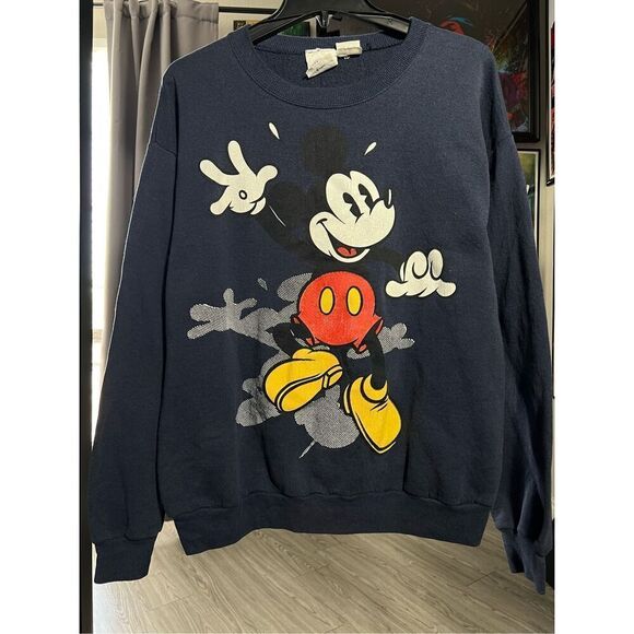 Vintage 90s Disney Mickey Mouse Sweater - Picture 1 of 3